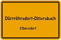 Porschendorfer Straße in 01833 Dürrröhrsdorf-Dittersbach (Elbersdorf)