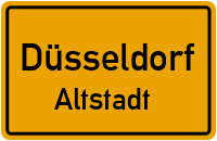Straßenverzeichnis Düsseldorf Altstadt