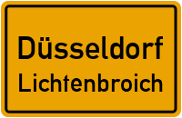 Straßenverzeichnis Düsseldorf Lichtenbroich