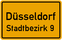 Urdenbacher Allee in DüsseldorfStadtbezirk 9