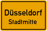 Königsallee in DüsseldorfStadtmitte