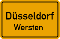 Straßenverzeichnis Düsseldorf Wersten