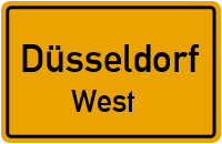 Oberhausener Straße in DüsseldorfWest