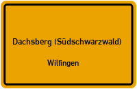 Corneliweg in Dachsberg (Südschwarzwald)Wilfingen