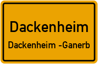Bitzgrunder Weg in DackenheimDackenheim -Ganerb