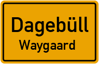 Waygaarder Koogsweg in DagebüllWaygaard