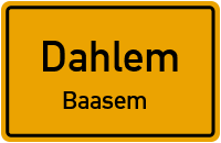 Höhenstraße in DahlemBaasem