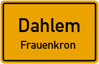 Kyllweg in DahlemFrauenkron
