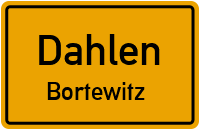 Hauptstraße in DahlenBortewitz