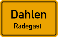 Straßenverzeichnis Dahlen Radegast