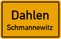 Straßenverzeichnis Dahlen Schmannewitz