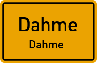 Schlossgasse in DahmeDahme