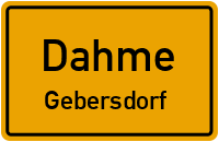 Gebersdorf in DahmeGebersdorf