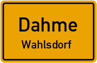 Wahlsdorf in 15936 Dahme (Wahlsdorf)