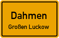 Parkstraße in DahmenGroßen Luckow
