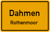 Schwarzer Weg in DahmenRothenmoor