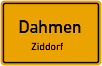 Gutsweg in DahmenZiddorf