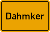 City Sign Dahmker