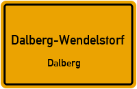 Bauernweg in Dalberg-WendelstorfDalberg