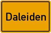 City Sign Daleiden