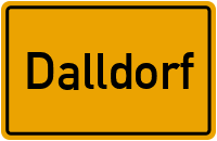Bahnhofstraße in Dalldorf