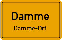 Ahornweg in DammeDamme-Ort