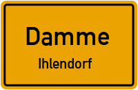 Straßenverzeichnis Damme Ihlendorf