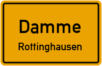 Straßenverzeichnis Damme Rottinghausen