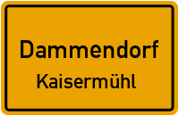 Straßen in Dammendorf Kaisermühl