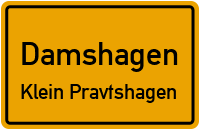 Klützer Straße in DamshagenKlein Pravtshagen