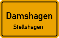 Dorfstraße in DamshagenStellshagen