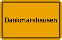 City Sign Dankmarshausen