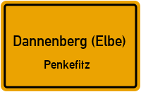 Straßenverzeichnis Dannenberg (Elbe) Penkefitz
