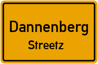 Alte Dorfstraße in DannenbergStreetz