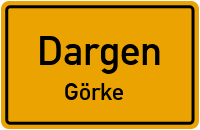 Bossiner Straße in DargenGörke