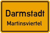 Bennelbächerweg in DarmstadtMartinsviertel