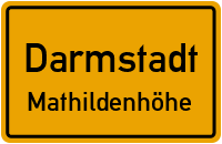 Lucasweg in DarmstadtMathildenhöhe