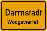 Hanauer Straße in DarmstadtWoogsviertel