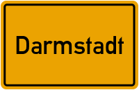 Ortsschild von Wissenschaftsstadt Darmstadt in Hessen