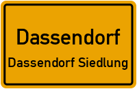 Wendelweg in DassendorfDassendorf Siedlung