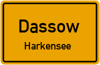 Dassower Straße in DassowHarkensee