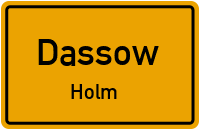 An der B 105 in DassowHolm