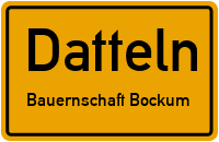 Bockumer Straße in DattelnBauernschaft Bockum