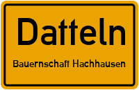 Reddemannsweg in DattelnBauernschaft Hachhausen