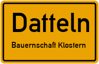 Grabenweg in DattelnBauernschaft Klostern