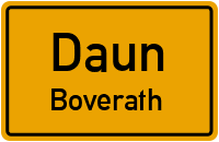 Straßenverzeichnis Daun Boverath