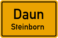 Straßen in Daun Steinborn