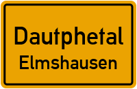Buchenauer Straße in DautphetalElmshausen