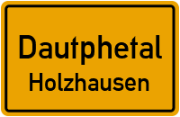 Pfarrhausstraße in 35232 Dautphetal (Holzhausen)