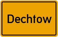 Dechtow in Brandenburg